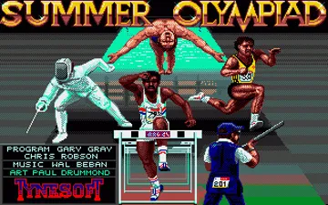 Summer Olympiad screen shot title